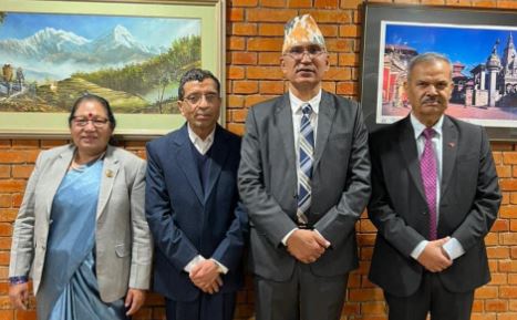उपाध्यक्ष पौडेलसहित एमालेका चार नेता चीन प्रस्थान